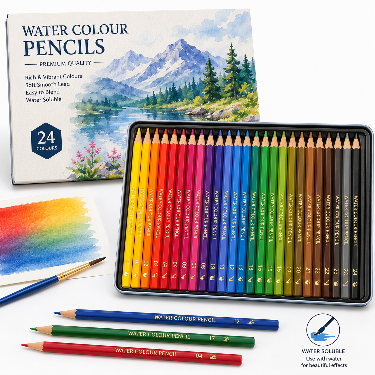 Water Colour Pencils