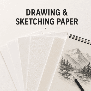 DRAWING & SKETCHING PAPER-OPEN STOCK